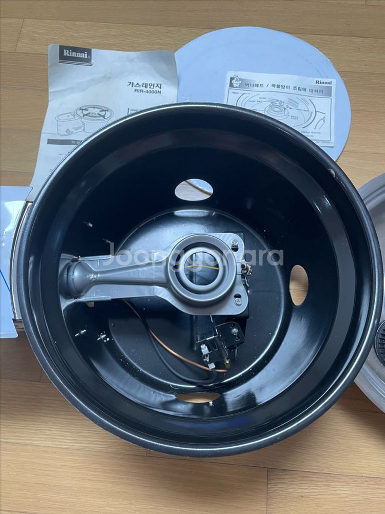 린나이 도시가스 업소용 1구 빌트인 가스레인지 새제품--6