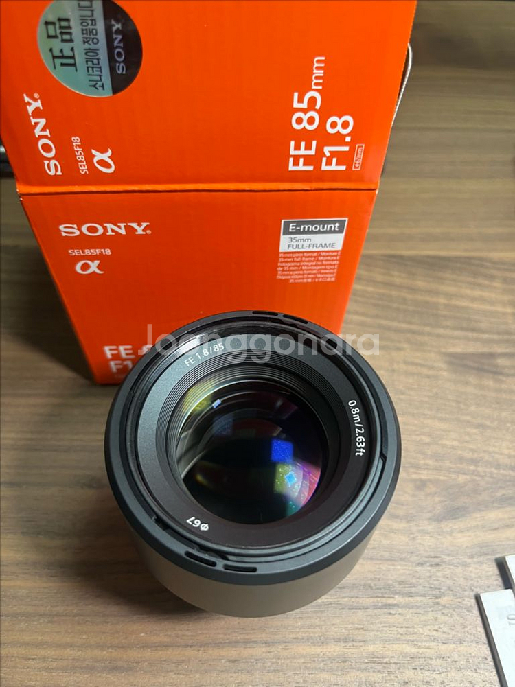 sony FE 85mm f1.8--1