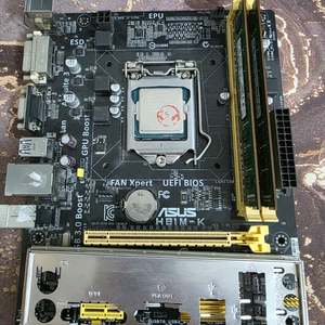i5 4590 h81m 보드셋 램 16g 포함