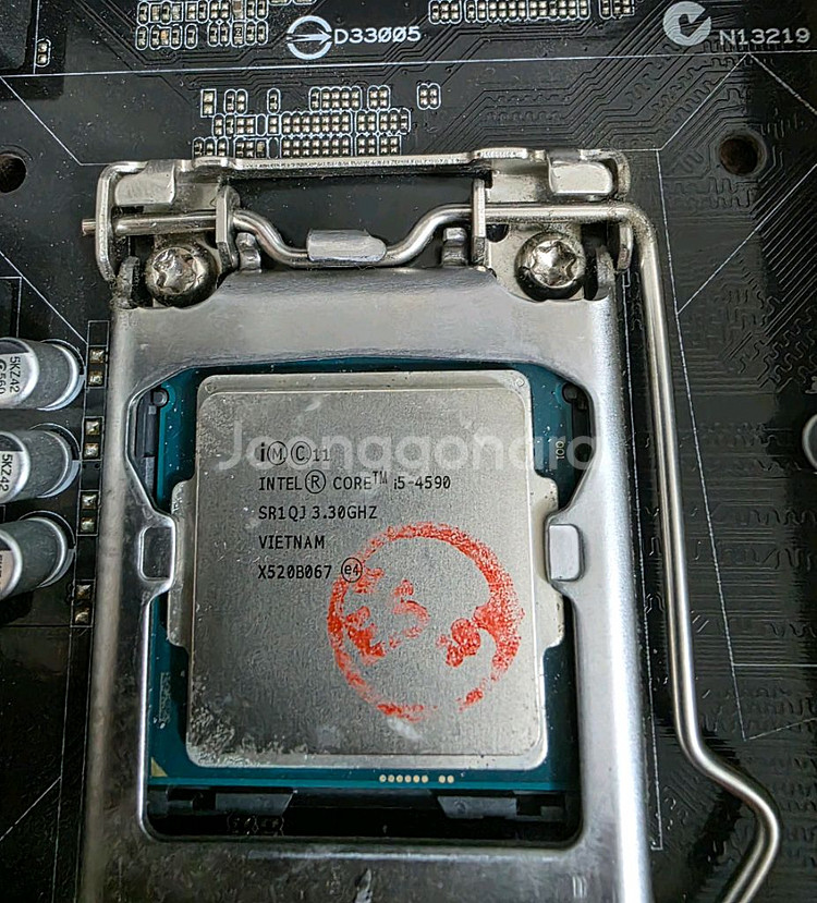 i5 4590 h81m 보드셋 램 16g 포함--1