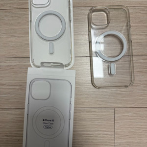 아이폰15 정품 맥세이프 투명케이스 2개 새거+ 몇번