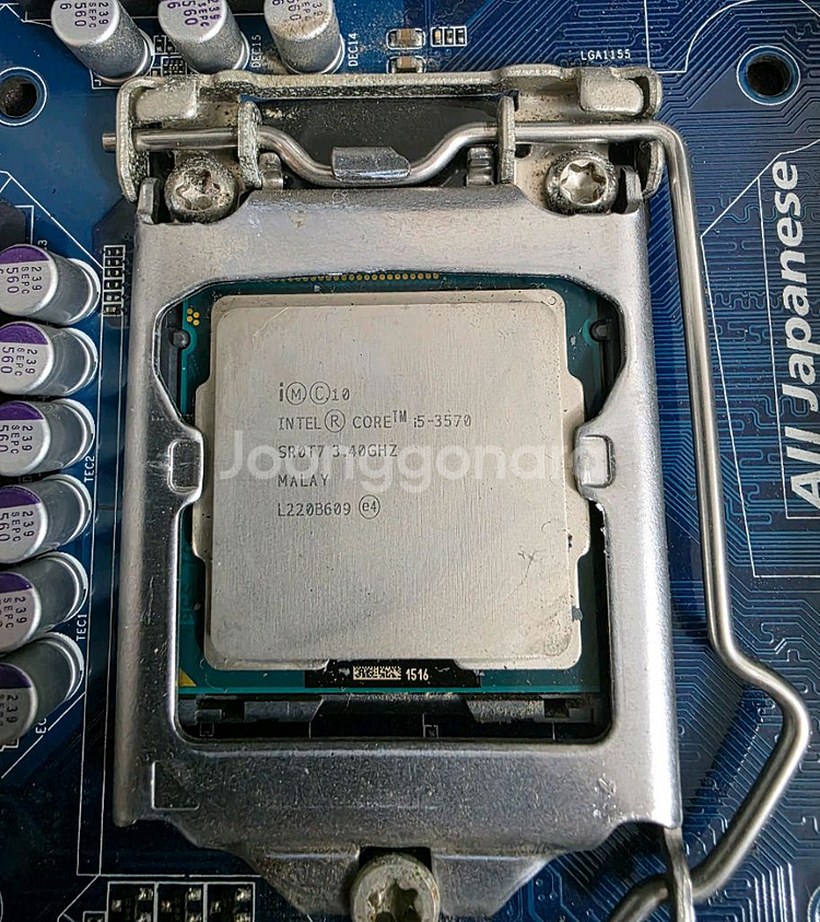 i5 3570 h77보드셋 램 8g 포함--1