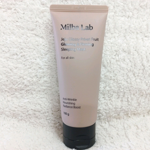 밀바랩 제주 여정실 윤기 탄력 슬리핑팩 100g