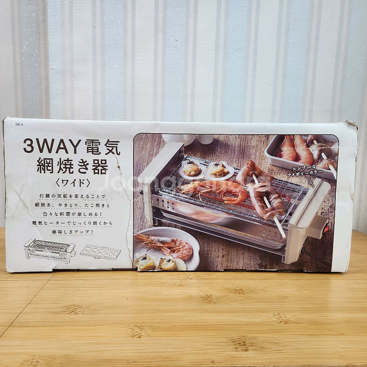 [새제품]일본3WAY전기그릴-망구이,야키토리,타코야키--0