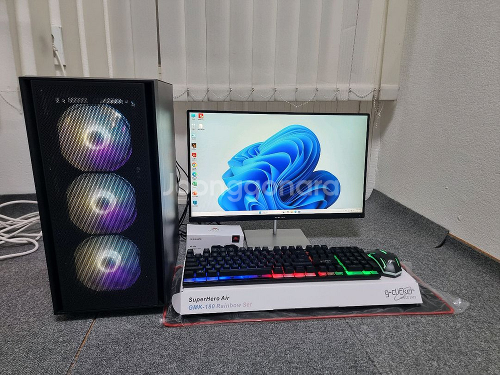 게이밍 컴퓨터 풀세트 롤.피파.서든..옵치.피시.PC.--3