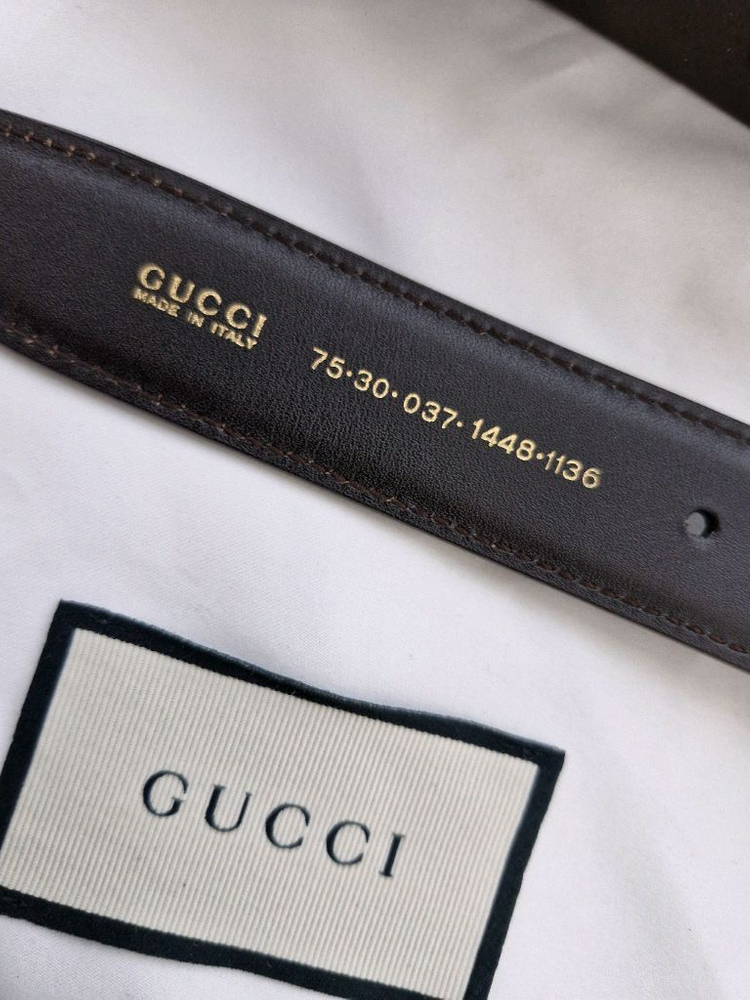 구찌 금장 여성벨트 정품입니다--1
