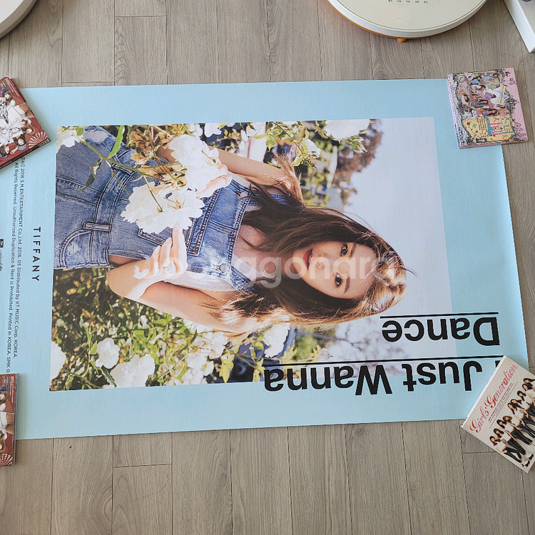 태연, 티파니, 서현 및 소녀시대 태티서 앨범 포스터--6