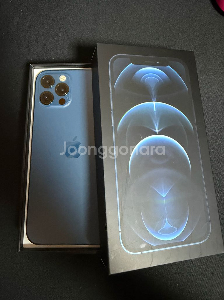 아이폰12pro 퍼시픽블루 128gb--0