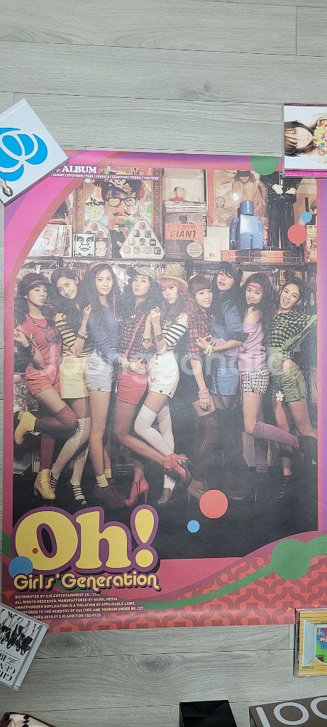 소녀시대 앨범 포스터 11종--1