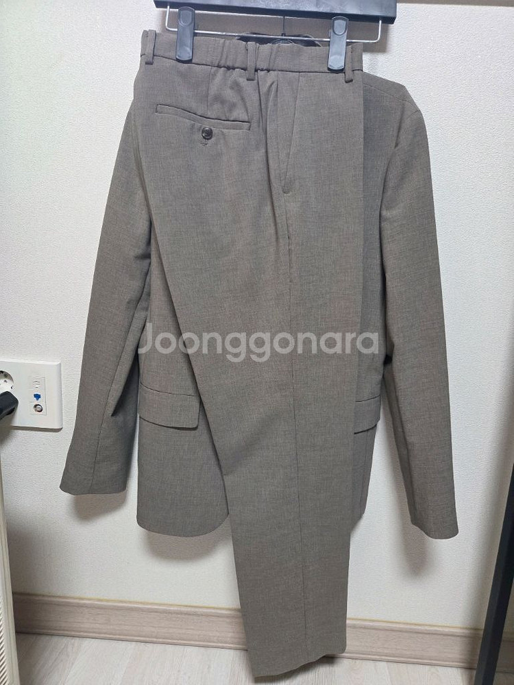 ZIOZIA 남성 정장 세트 95/80 브라운 (새상품--1