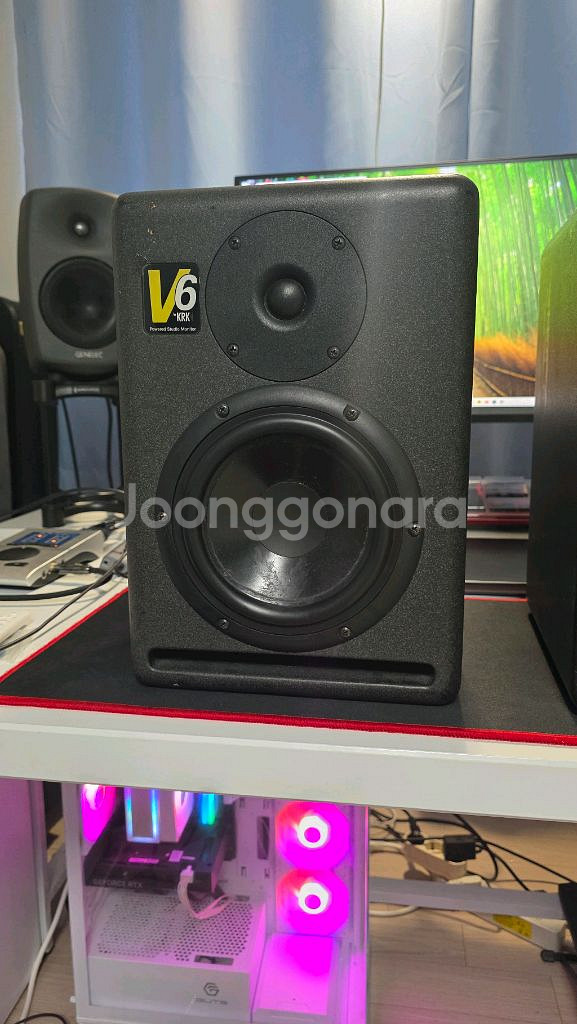KRK V6 S1 초기형 모니터 스피커--5