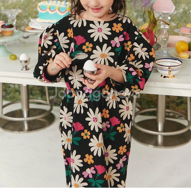 리미떼두두 플라워 원피스--1