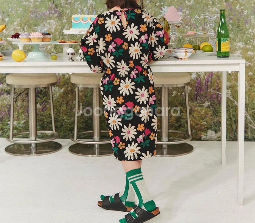 리미떼두두 플라워 원피스--0