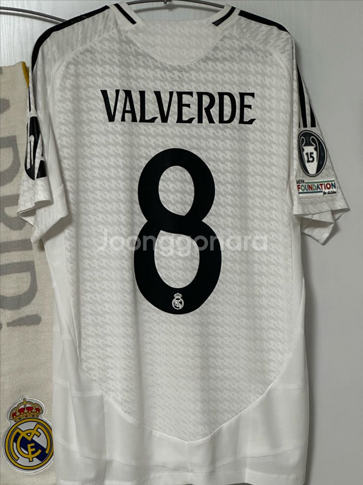 국내xl)레알마드리드 발베르데 어센틱 유니폼--0