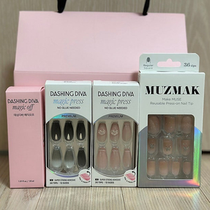 데싱디바 네일 매직프레스 코핀 3종세트+리무버