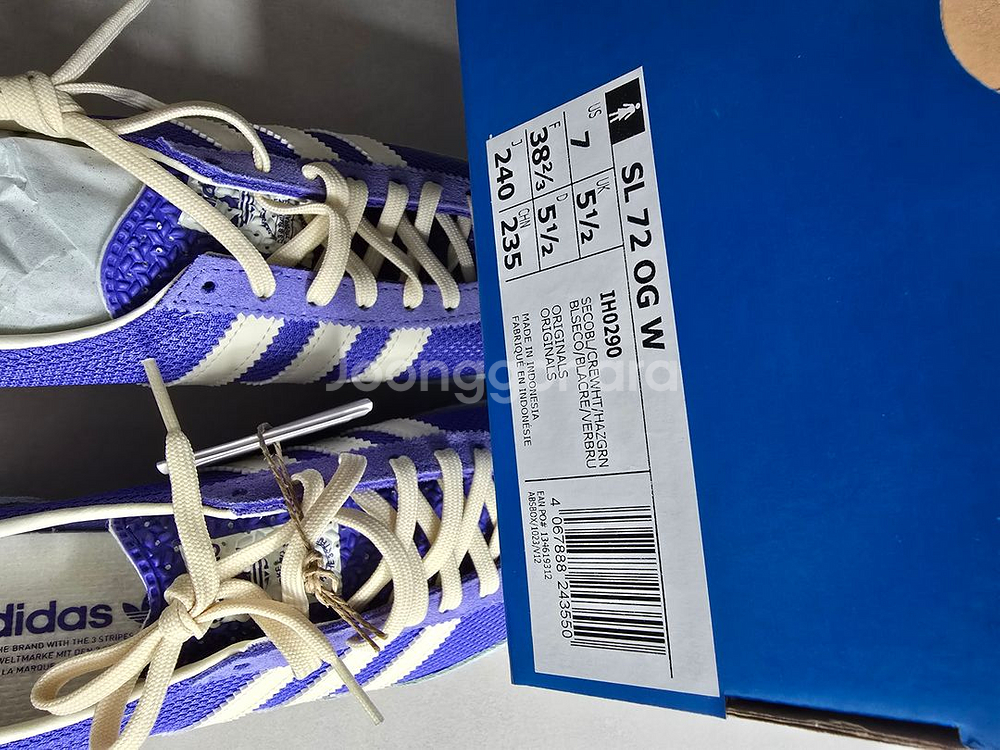 아디다스 SL 72 OG IH0290 여성 스니커즈--6