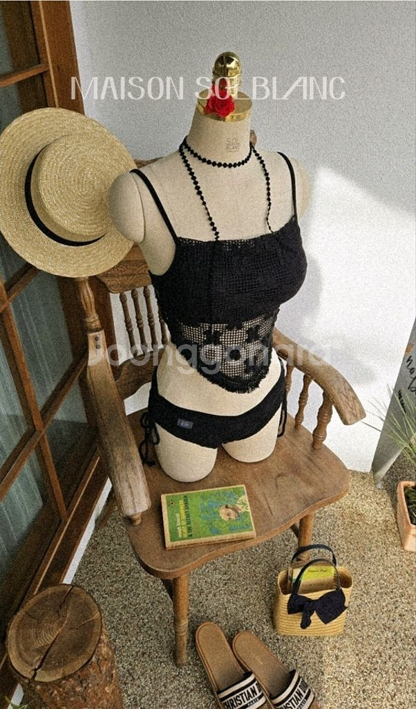 솔블랑 폴웨어 와이키키 블랙S--0