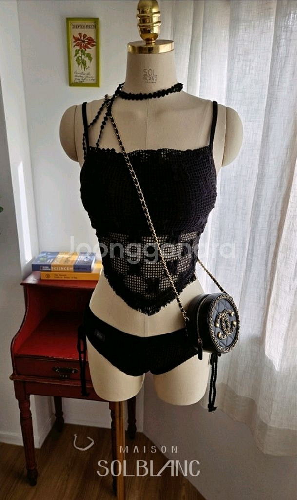 솔블랑 폴웨어 와이키키 블랙S--6