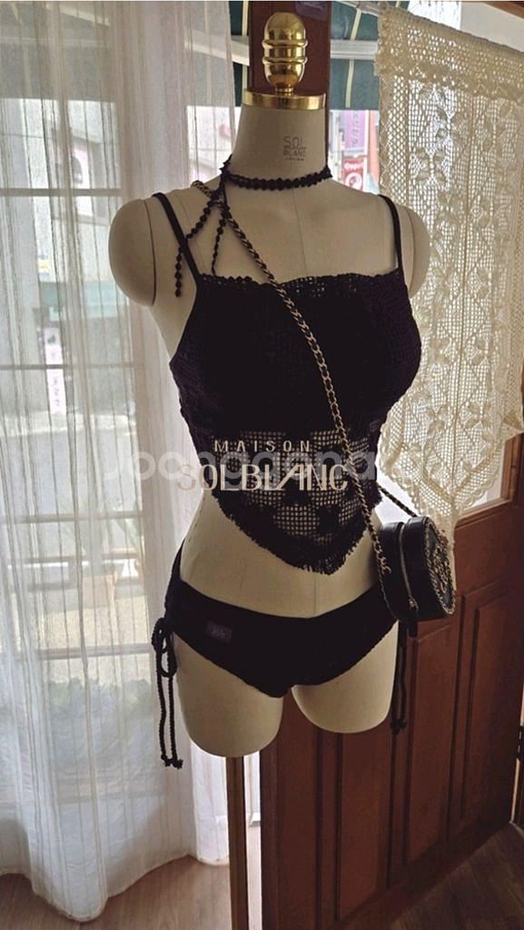 솔블랑 폴웨어 와이키키 블랙S--5