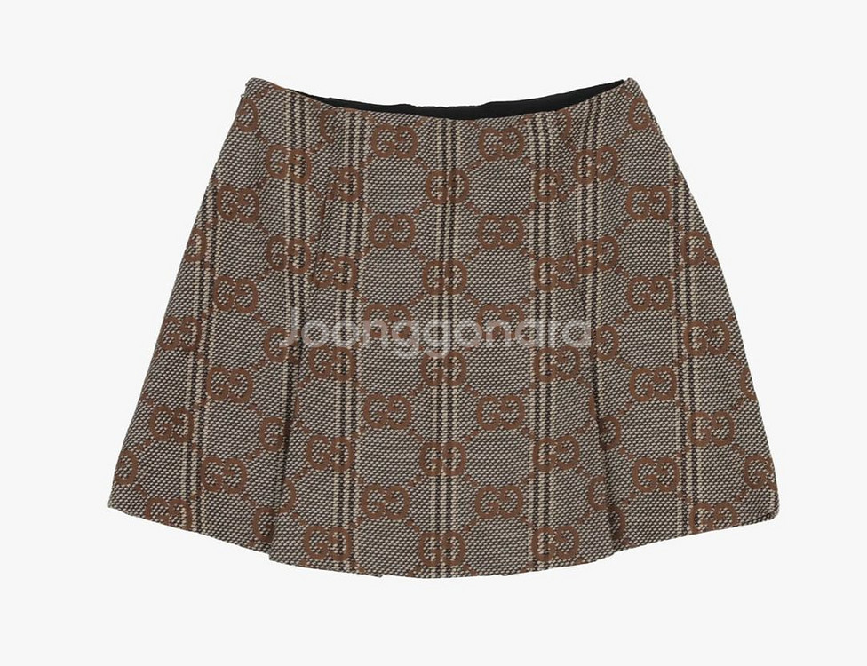 구찌 GG스커트--1