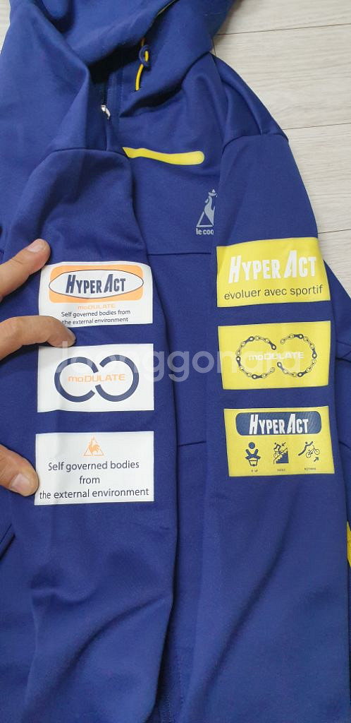 르꼬끄 후드 자전거져지 L 100~105호 기능성스판!--8