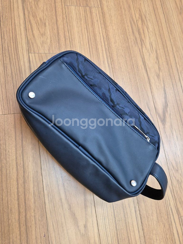 PING 골프 파우치 클러치입니다. 네이비 색상에 카모--1