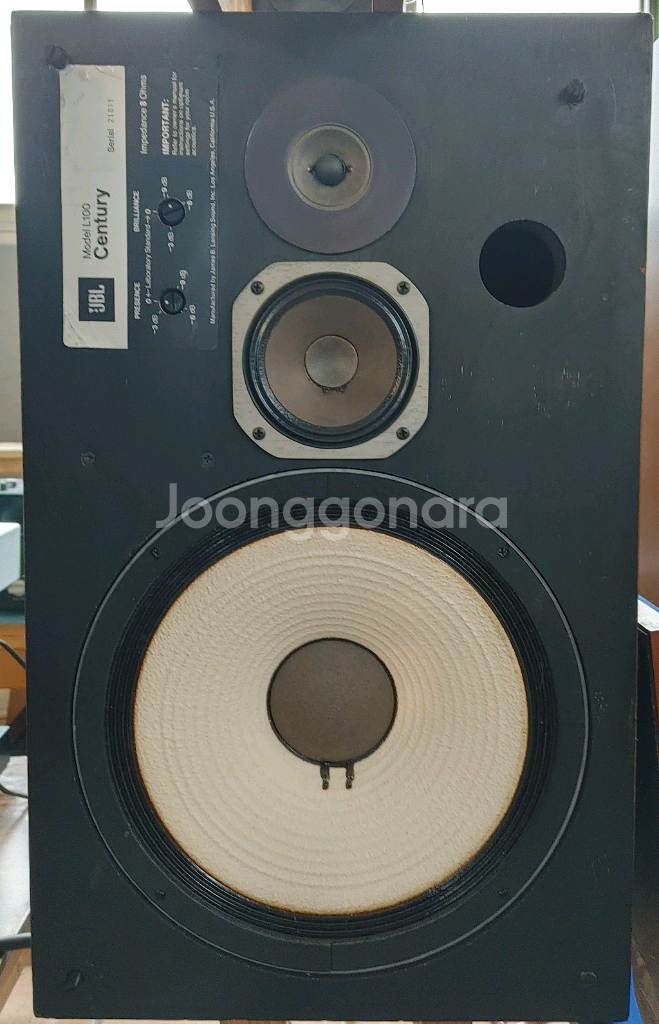 Jbl century 센츄리 극초기형 인라인 스피커--1