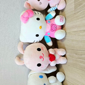 키티 시나모롤 소녀감성(?) 인형 일괄