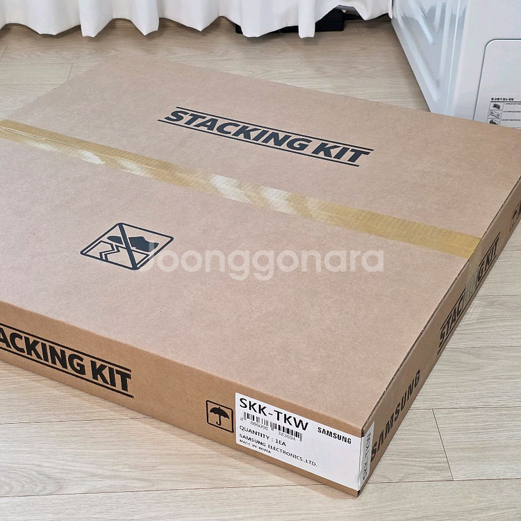 삼성 그랑데 AI 건조기 9kg + 스태킹 키트--1