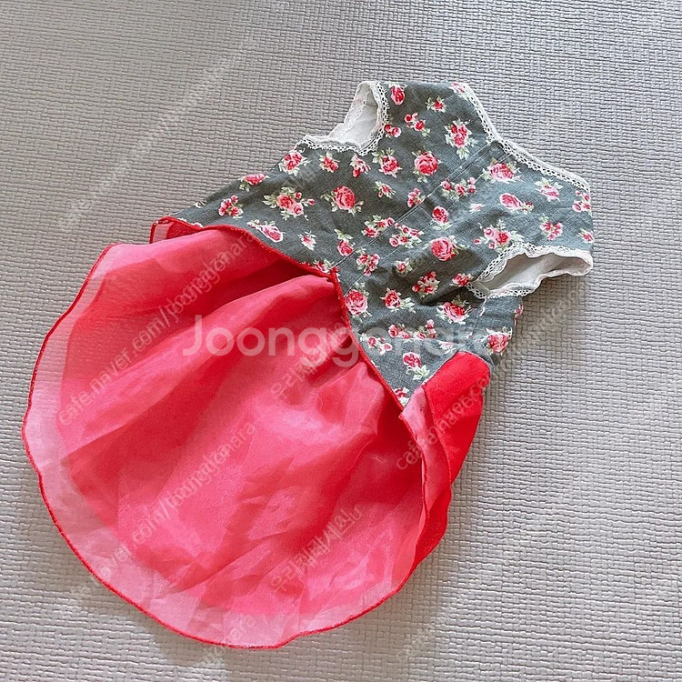 강아지한복 XL사이즈--1