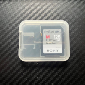 소니 SF-M128(128G) 메모리카드 팝니다.