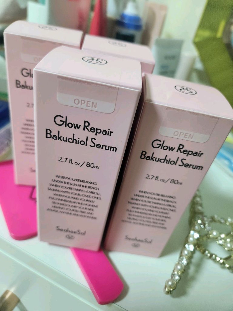 [새상품] 서해솔 글로우 리페어 바쿠치올 세럼80m--1