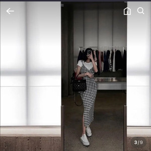 구즈 지도리스판원피스 새상품