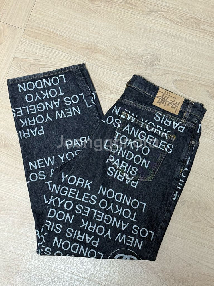 스투시 데님 Stussy Big OL Jean--0