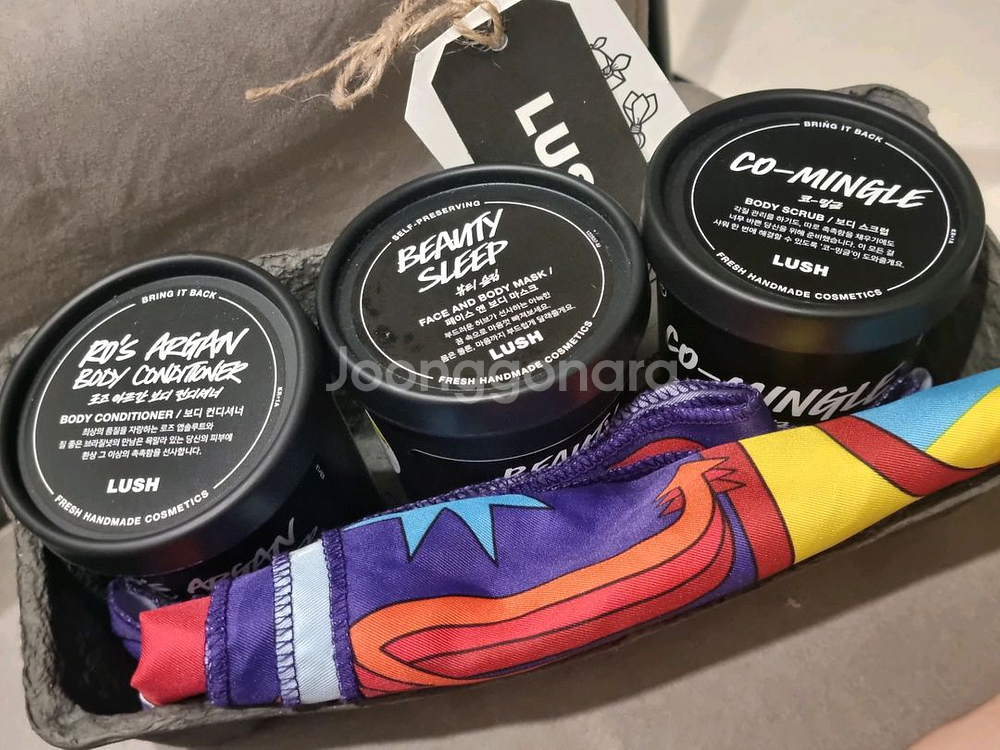 러쉬 로즈아르간보디켠디셔너,뷰티슬립,코밍글 새상품--0