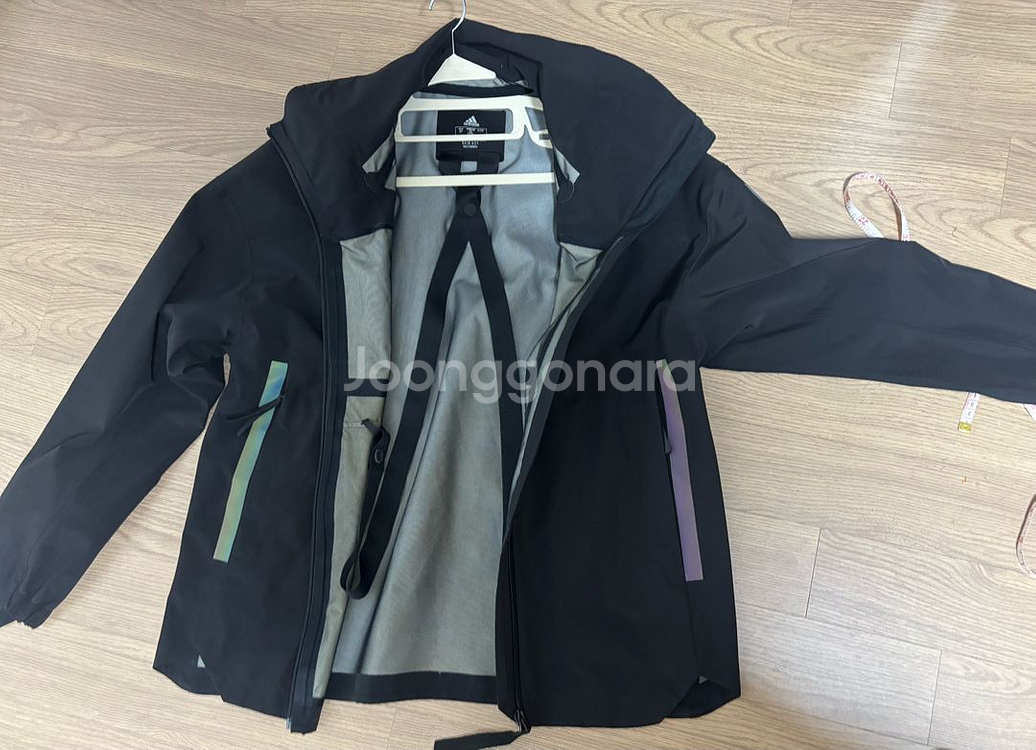 아디다스 마이쉘터 레인레디 웨더 자켓 비람막이 남m여L--2
