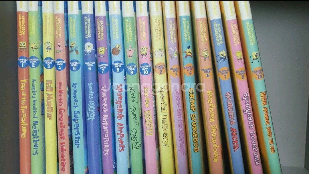 스폰지밥 리더스북 챕터북--0