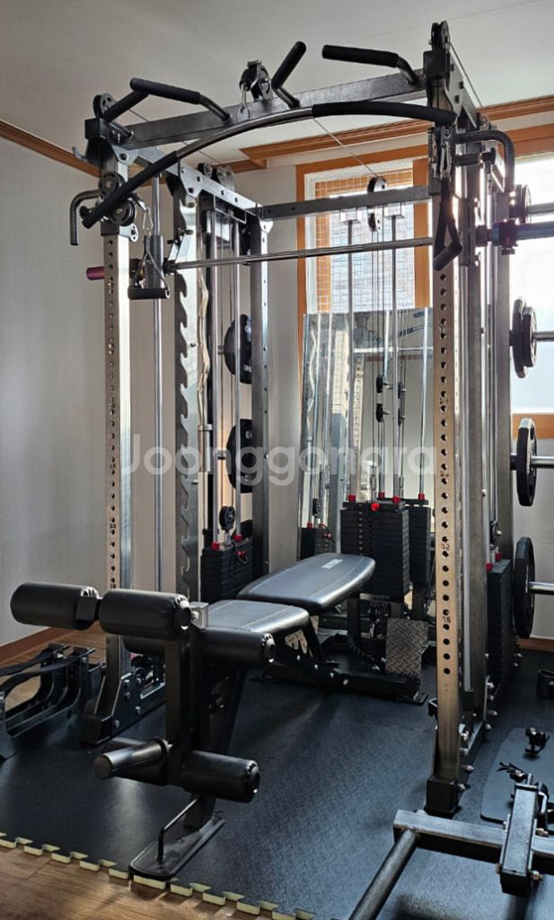 (설치포함) 홈짐 cnk9000 3블럭 끝판왕 랙 판매--0