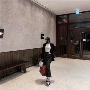 구즈 제작 먹데님롱sk 새상품 m