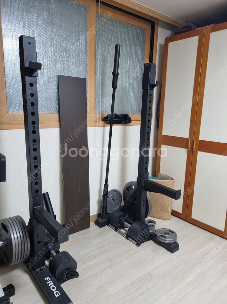 (마지막 가격인하!) frog 컨피티션랙 홈짐 세트--1