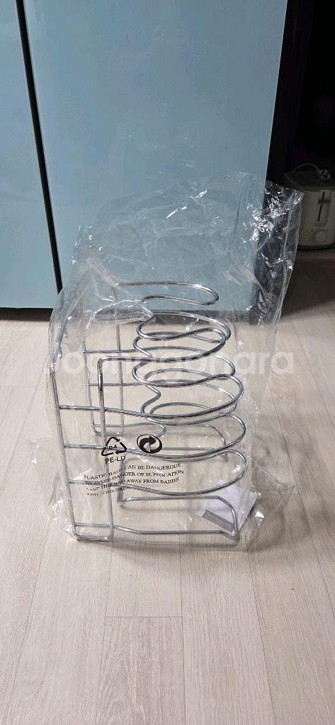 쿡셀 스테인레스 프라이팬 거치대 <새상품>--0