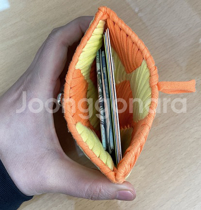 핸드메이드 체크보드 카드지갑--7