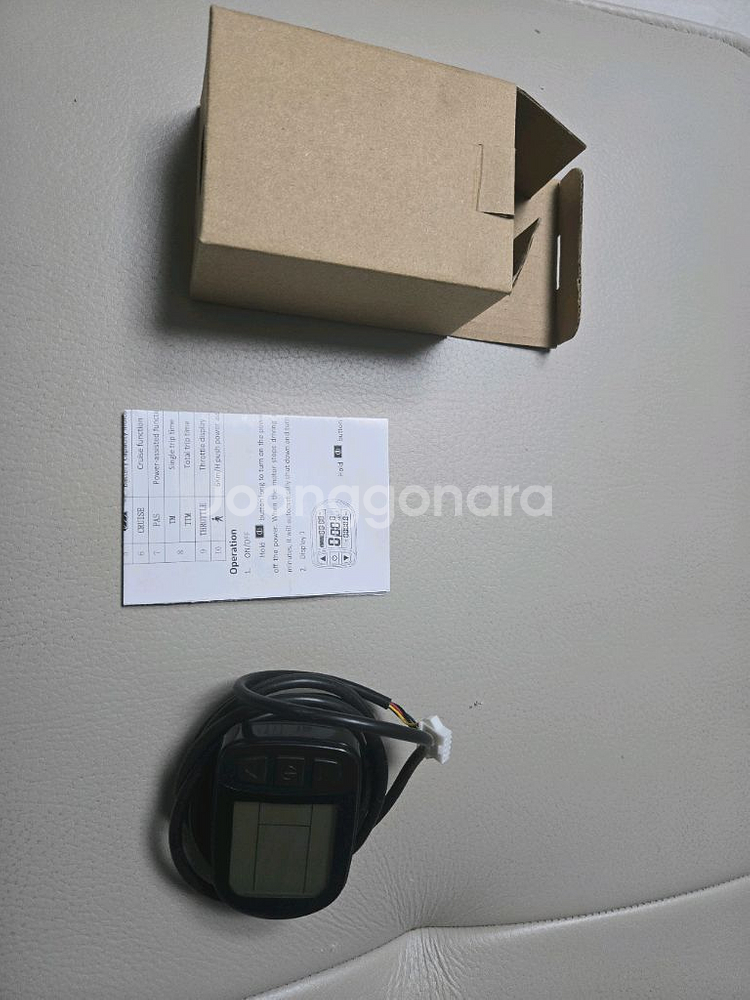 전기자전거 퀄리 팬텀 계기판 디스플레이 속도계(LCD5--2