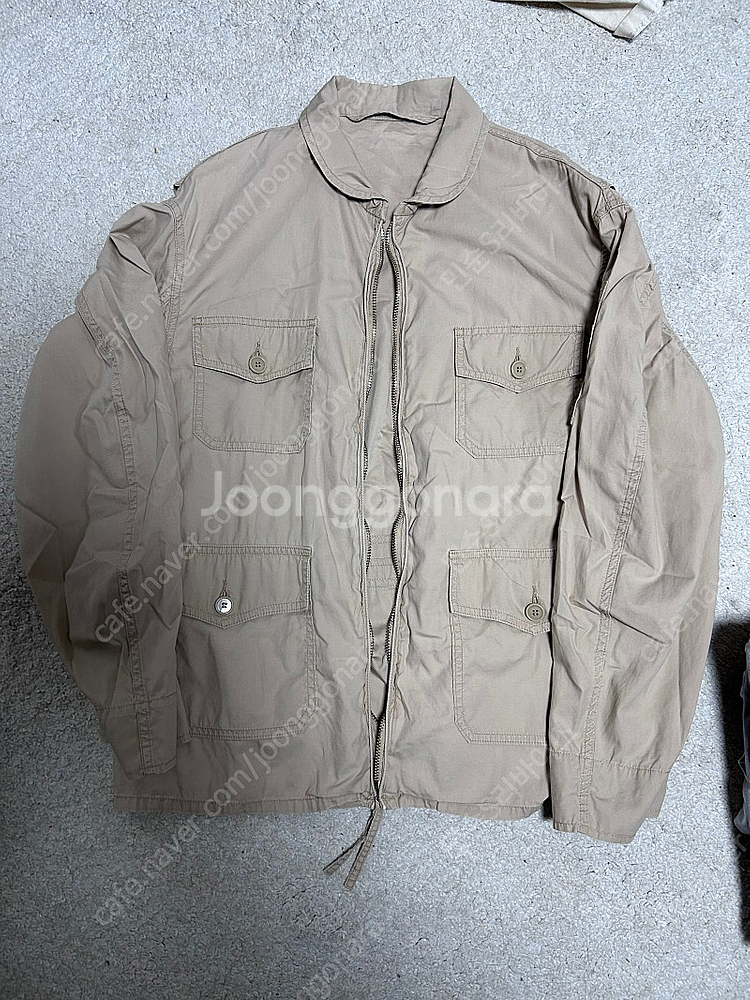 아나토미카 usn flight 자켓 베이지 라지--0