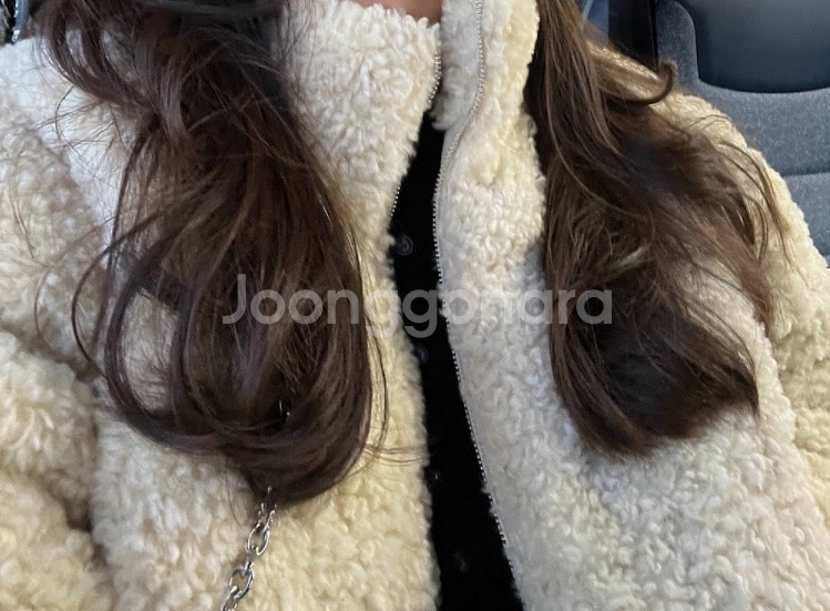 택포 자라 퍼 패딩 zara fur padding--1