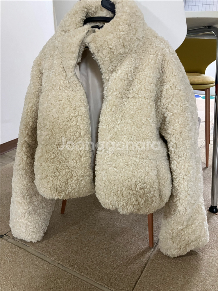 택포 자라 퍼 패딩 zara fur padding--0