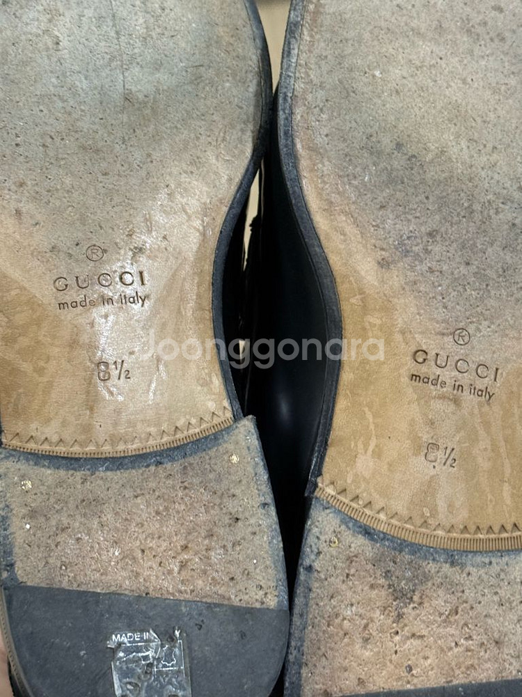 구찌 홀스빗 남성구두 275--4