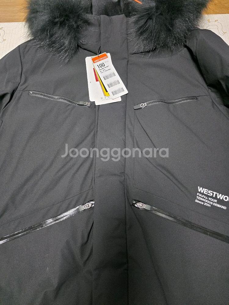 웨스트우드 남성 중기장헤비다운자켓 새상품 팔아요.--1