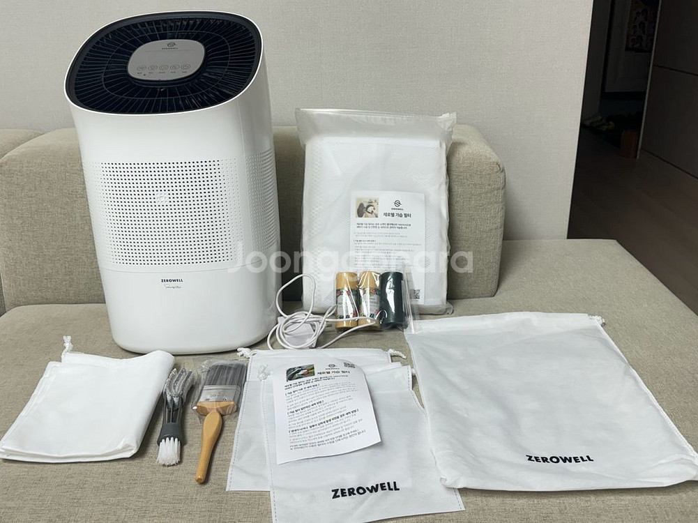 제로웰 기화식 가습기 ZWH-820W 신생아 가습기,--0