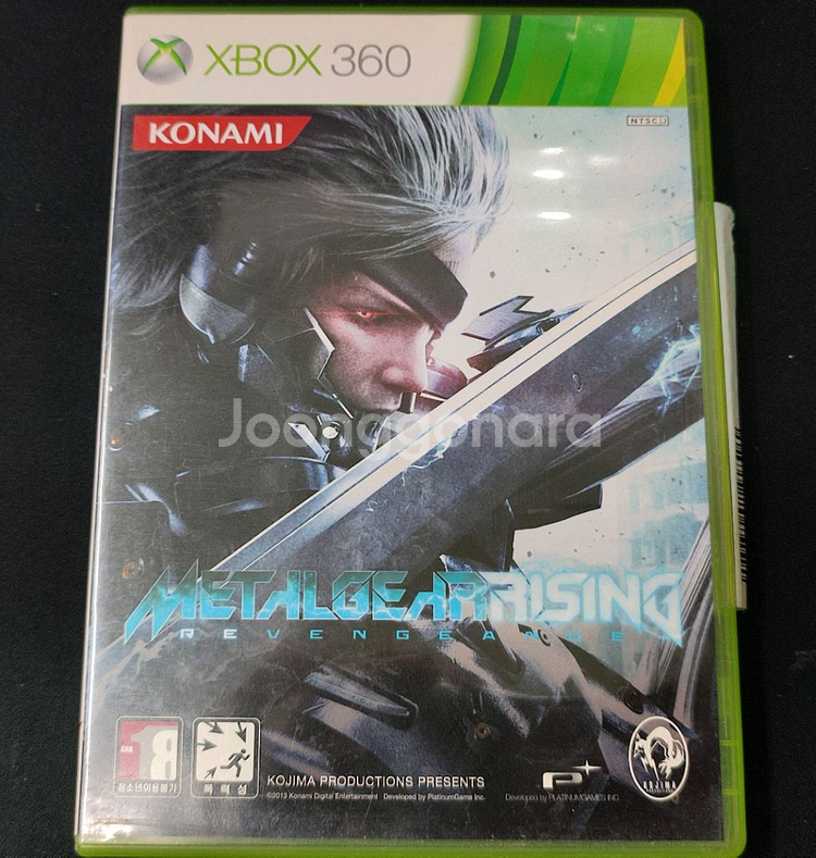 xbox360 메탈기어 라이징 리벤젠스 정발 팝니다--0